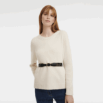1980 Ladies' belt Women Longchamp 8RTH80930 Taupe/Black - Image 2