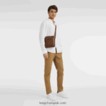 3D Crossbody bag XS Men Longchamp 8RTH801125 Cognac - Image 2