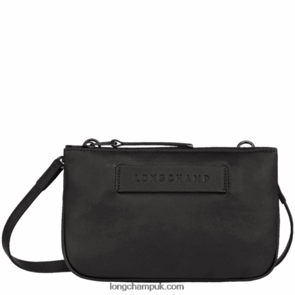 3D Crossbody bag XS Women Longchamp 8RTH80317 Black