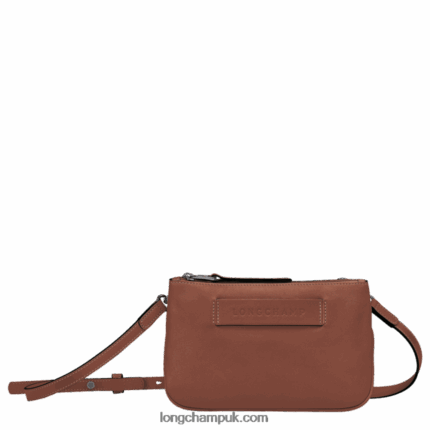 3D Crossbody bag XS Women Longchamp 8RTH80321 Cognac
