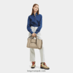 3D Handbag L Women Longchamp 8RTH80182 Beige - Image 2