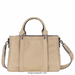 3D Handbag M Women Longchamp 8RTH80177 Beige - Image 4