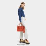 3D Handbag M Women Longchamp 8RTH80179 Orange - Image 2