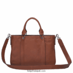 3D Handbag M Women Longchamp 8RTH80180 Cognac - Image 4