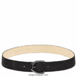 3D Ladies' belt Women Longchamp 8RTH80947 Black