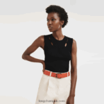 3D Ladies' belt Women Longchamp 8RTH80948 Orange - Image 3