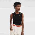 3D Ladies' belt Women Longchamp 8RTH80950 Orange - Image 3