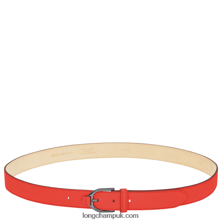 3d_ladies_belt_women_longchamp_8rth80950_orange.png 3D Ladies' belt Women Longchamp 8RTH80950 Orange - Image 1