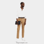 3D Pouch Men Longchamp 8RTH8013 Midnight Blue - Image 2