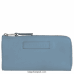 3D Wallet with zip around Women Longchamp 8RTH80622 Slate
