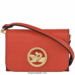 Box Trot Coin purse with shoulder strap Women Longchamp 8RTH80517 Orange