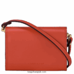 Box Trot Coin purse with shoulder strap Women Longchamp 8RTH80517 Orange - Image 3