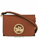 Box Trot Coin purse with shoulder strap Women Longchamp 8RTH80518 Cognac