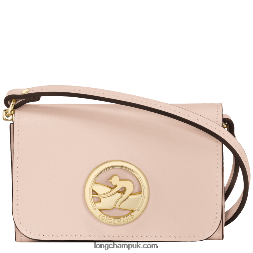 Box Trot Coin purse with shoulder strap Women Longchamp 8RTH80519 Pale Pink - Image 1