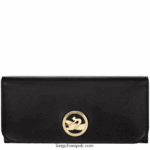 Box Trot Continental wallet Women Longchamp 8RTH80558 Black