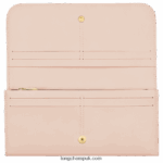 Box Trot Continental wallet Women Longchamp 8RTH80561 Pale Pink - Image 3