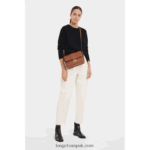 Box Trot Crossbody bag M Women Longchamp 8RTH80233 Cognac - Image 2