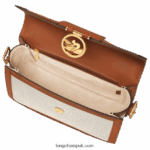 Box Trot Crossbody bag M Women Longchamp 8RTH80244 Cognac - Image 5