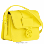 Box Trot Crossbody bag S Women Longchamp 8RTH80239 Lemon - Image 3