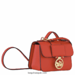 Box Trot Crossbody bag XS Women Longchamp 8RTH8021 Orange - Image 3
