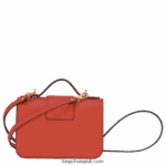 Box Trot Crossbody bag XS Women Longchamp 8RTH8021 Orange - Image 4