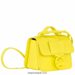Box Trot Crossbody bag XS Women Longchamp 8RTH80241 Lemon - Image 3
