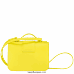 Box Trot Crossbody bag XS Women Longchamp 8RTH80241 Lemon - Image 4