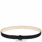 Box Trot Ladies' belt Women Longchamp 8RTH80936 Black