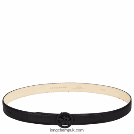 Box Trot Ladies' belt Women Longchamp 8RTH80936 Black