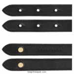 Box Trot Ladies' belt Women Longchamp 8RTH80953 Black - Image 4