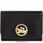 Box Trot Wallet Women Longchamp 8RTH80554 Black