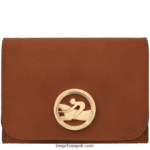 Box Trot Wallet Women Longchamp 8RTH80556 Cognac