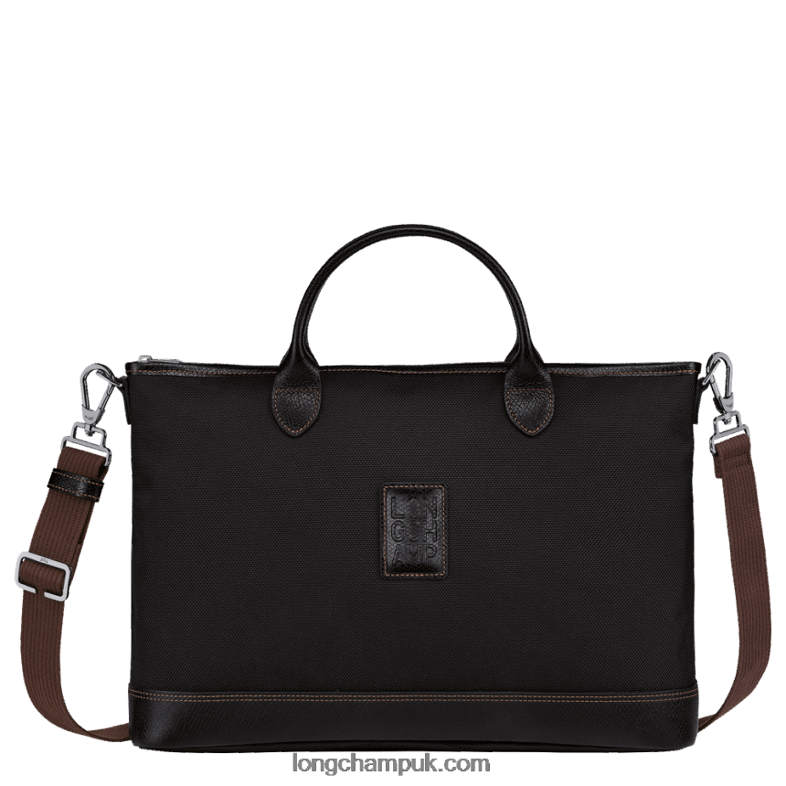 boxford_briefcase_s_men_longchamp_8rth80464_black.png Boxford Briefcase S Men Longchamp 8RTH80464 Black - Image 1