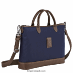 Boxford Briefcase S Men Longchamp 8RTH80466 Blue - Image 3