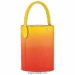 Epure Bucket bag Women Longchamp 8RTH80133 Yellow/Orange - Image 3