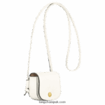 Epure Coin purse with leather lace Women Longchamp 8RTH80532 White - Image 3