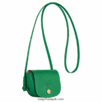 Epure Coin purse with leather lace Women Longchamp 8RTH80534 Green - Image 3