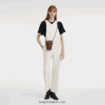 Epure Phone case with leather lace Women Longchamp 8RTH80708 Brown - Image 2