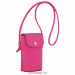 Epure Phone case with leather lace Women Longchamp 8RTH80710 Fuchsia - Image 3