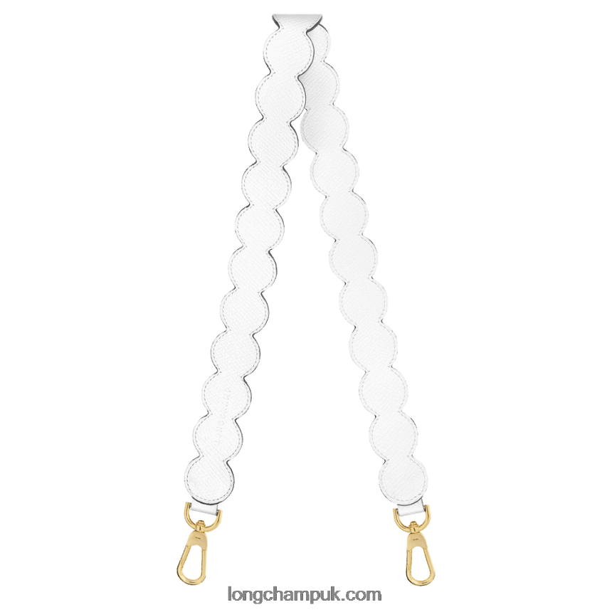 epure_shoulder_strap_women_longchamp_8rth801070_white.png Epure Shoulder strap Women Longchamp 8RTH801070 White - Image 1