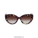 Fall/Winter 2022 Collection Sunglasses Women Longchamp 8RTH80901 Havana Purple