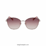 Fall/Winter 2022 Collection Sunglasses Women Longchamp 8RTH80904 Gold/Brown