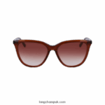 Fall/Winter 2022 Collection Sunglasses Women Longchamp 8RTH80906 Brown/Beige