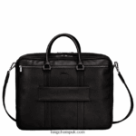 Le Foulonne Briefcase L Men Longchamp 8RTH80481 Black - Image 4