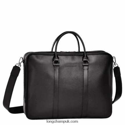 Le Foulonne Briefcase L Men Longchamp 8RTH80481 Black