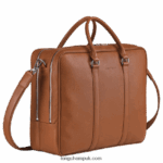Le Foulonne Briefcase L Men Longchamp 8RTH80482 Caramel - Image 3