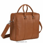 Le Foulonne Briefcase M Men Longchamp 8RTH801090 Caramel - Image 3