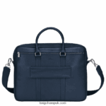 Le Foulonne Briefcase M Men Longchamp 8RTH801101 Navy - Image 4