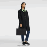 Le Foulonne Briefcase S Men Longchamp 8RTH80470 Black - Image 2