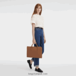 Le Foulonne Briefcase S Men Longchamp 8RTH80471 Caramel - Image 2